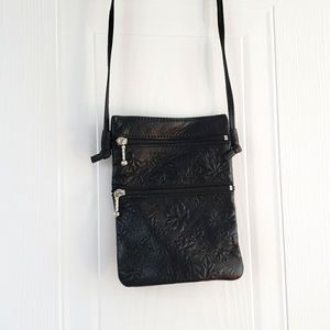 Small leather crossbody purse